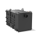 Котел на угле и соломе Huntel Hot BIO 400